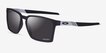 Oakley Exchange Sun Matte Black PlasticSunglass Frames from EyeBuyDirect, Angle View