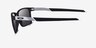 Oakley Exchange Sun Matte Black PlasticSunglass Frames from EyeBuyDirect, Side View