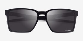 Oakley Exchange Sun Matte Black Plastique Soleil de Lunette de vue d'EyeBuyDirect, Vue Rapprochée