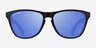 Oakley OO9245 Frogskins Tm Black PlasticSunglass Frames from EyeBuyDirect, Front View