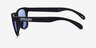 Oakley OO9245 Frogskins Tm Black PlasticSunglass Frames from EyeBuyDirect, Side View