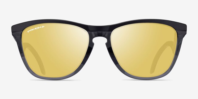 Oakley OO9289 Frogskins Tm Black PlasticSunglass Frames from EyeBuyDirect, Front View