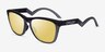 Oakley OO9289 Frogskins Tm Black PlasticSunglass Frames from EyeBuyDirect, Angle View