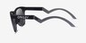 Oakley OO9289 Frogskins Tm Matte Black PlasticSunglass Frames from EyeBuyDirect, Side View