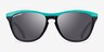 Oakley OO9284 Frogskins Tm Green PlasticSunglass Frames from EyeBuyDirect, Front View
