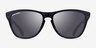 Oakley OO9284 Frogskins Tm Matte Black PlasticSunglass Frames from EyeBuyDirect, Front View