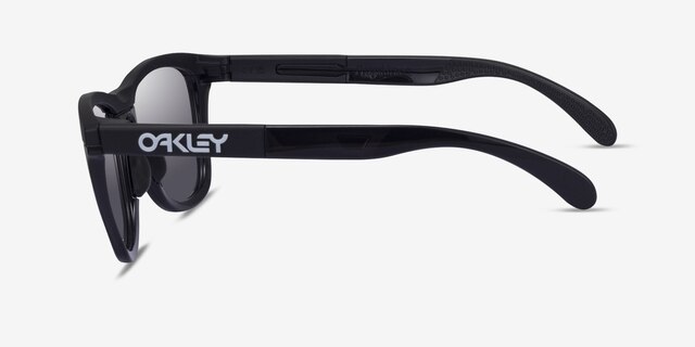 Oakley OO9284 Frogskins Tm Matte Black PlasticSunglass Frames from EyeBuyDirect, Side View