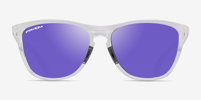 Oakley OO9284 Frogskins Tm Matte Clear Plastique Soleil de Lunette de vue d'EyeBuyDirect