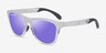 Oakley OO9284 Frogskins Tm Matte Clear PlasticSunglass Frames from EyeBuyDirect, Angle View