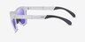 Oakley OO9284 Frogskins Tm Matte Clear PlasticSunglass Frames from EyeBuyDirect, Side View