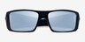 Oakley Heliostat Clear Blue PlasticSunglass Frames from EyeBuyDirect, Closed View