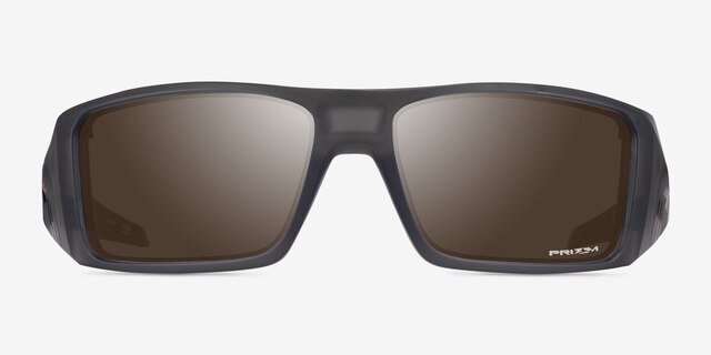 Oakley Heliostat Clear Gray PlasticSunglass Frames from EyeBuyDirect, Front View