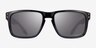Oakley Holbrook Shiny Black PlasticSunglass Frames from EyeBuyDirect, Front View