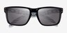 Oakley Holbrook Shiny Black PlasticSunglass Frames from EyeBuyDirect, Closed View