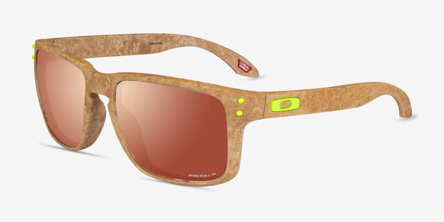 Oakley Holbrook Light Brown PlasticSunglass Frames from EyeBuyDirect, Angle View