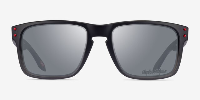 Oakley Holbrook Black Matte PlasticSunglass Frames from EyeBuyDirect, Front View