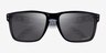 Oakley Holbrook Xl Shiny Black PlasticSunglass Frames from EyeBuyDirect, Closed View