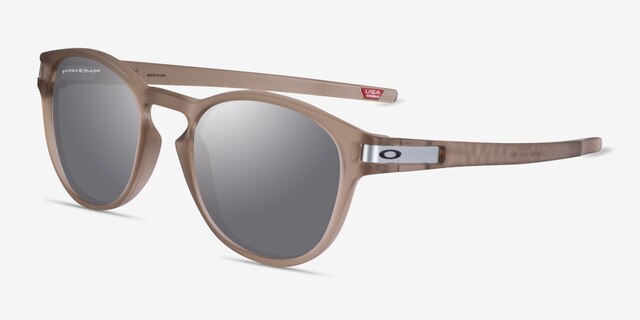 Oakley Latch Clear Gray PlasticSunglass Frames from EyeBuyDirect, Angle View
