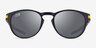 Oakley Latch Black PlasticSunglass Frames from EyeBuyDirect, Front View