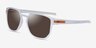 Oakley Latch Beta Matte Clear PlasticSunglass Frames from EyeBuyDirect, Angle View