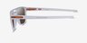 Oakley Latch Beta Matte Clear PlasticSunglass Frames from EyeBuyDirect, Side View