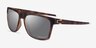 Oakley Leffingwell Matte Tortoise PlasticSunglass Frames from EyeBuyDirect, Angle View