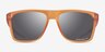 Oakley Leffingwell Matte Clear Orange PlasticSunglass Frames from EyeBuyDirect, Front View