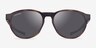 Oakley Reedmace Matte Clear Tortoise PlasticSunglass Frames from EyeBuyDirect, Front View