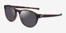 Oakley Reedmace Matte Clear Tortoise PlasticSunglass Frames from EyeBuyDirect, Angle View