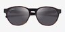 Oakley Reedmace Matte Clear Tortoise PlasticSunglass Frames from EyeBuyDirect, Closed View