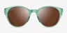 Oakley Spindrift Clear Green PlasticSunglass Frames from EyeBuyDirect, Front View