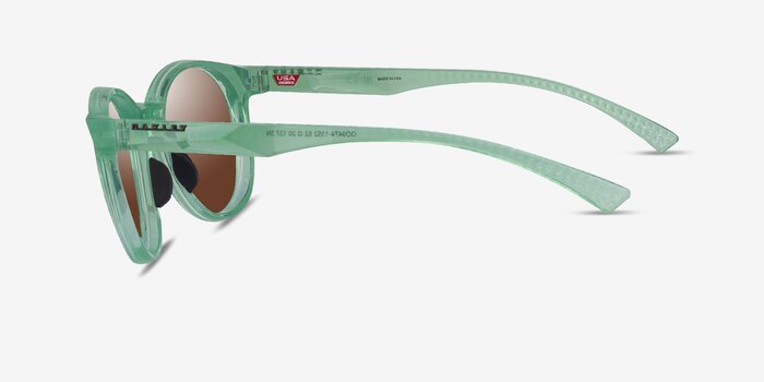 Oakley Spindrift Clear Green Plastique Soleil de Lunette de vue d'EyeBuyDirect