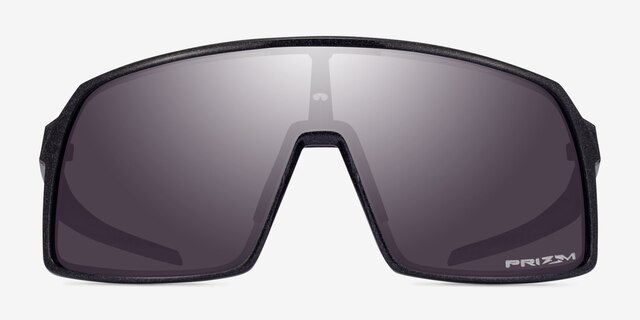 Oakley Sutro Shiny Black PlasticSunglass Frames from EyeBuyDirect, Front View