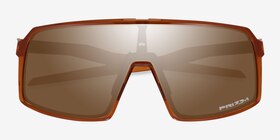 Oakley Sutro Clear Orange Plastique Soleil de Lunette de vue d'EyeBuyDirect, Vue Rapprochée