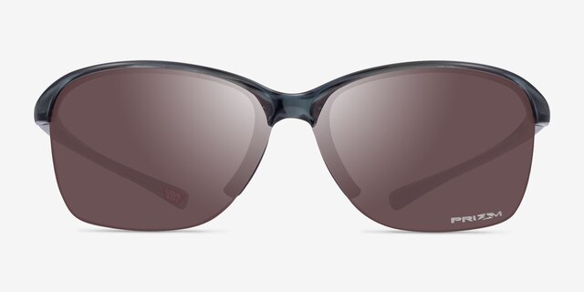 Oakley Unstopppable Clear Gray PlasticSunglass Frames from EyeBuyDirect, Front View