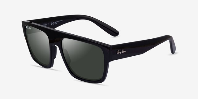 Ray-Ban RB0360S Drifter Black PlasticSunglass Frames from EyeBuyDirect, Angle View