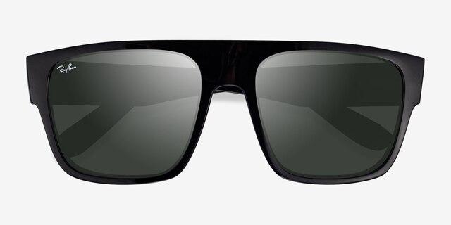 Ray-Ban RB0360S Drifter Black PlasticSunglass Frames from EyeBuyDirect, Closed View