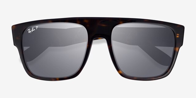 Ray-Ban RB0360S Drifter Tortoise PlasticSunglass Frames from EyeBuyDirect, Closed View