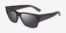 Ray-Ban RB0947S Carlos Clear Dark Gray PlasticSunglass Frames from EyeBuyDirect, Angle View