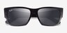 Ray-Ban RB0947S Carlos Clear Dark Gray PlasticSunglass Frames from EyeBuyDirect, Closed View