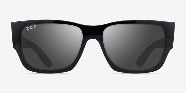 Ray-Ban RB0947S Carlos Shiny Black Plastique Soleil de Lunette de vue