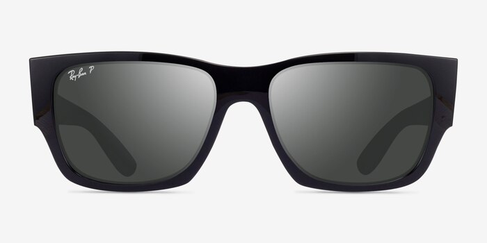 Ray-Ban RB0947S Carlos Shiny Black Plastic Sunglass Frames from EyeBuyDirect