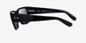 Ray-Ban RB0947S Carlos Shiny Black PlasticSunglass Frames from EyeBuyDirect, Side View