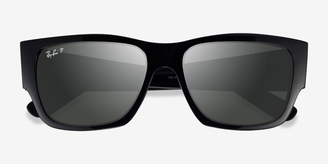 Ray-Ban RB0947S Carlos Shiny Black PlasticSunglass Frames from EyeBuyDirect, Closed View