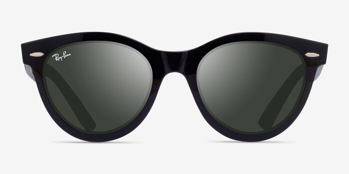 Ray-Ban RB2241 Wayfarer Way Noir Plastique Soleil de Lunette de vue d'EyeBuyDirect