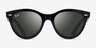 Ray-Ban RB2241 Wayfarer Way Black PlasticSunglass Frames from EyeBuyDirect, Front View