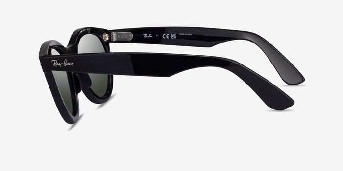 Ray-Ban RB2241 Wayfarer Way Noir Plastique Soleil de Lunette de vue d'EyeBuyDirect