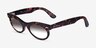 Ray-Ban RB2242 Wayfarer Oval Pink Tortoise PlasticSunglass Frames from EyeBuyDirect, Angle View