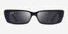Ray-Ban RB4425 Teru Shiny Black Eco-friendlySunglass Frames from EyeBuyDirect, Front View