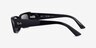 Ray-Ban RB4425 Teru Shiny Black Eco-friendlySunglass Frames from EyeBuyDirect, Side View